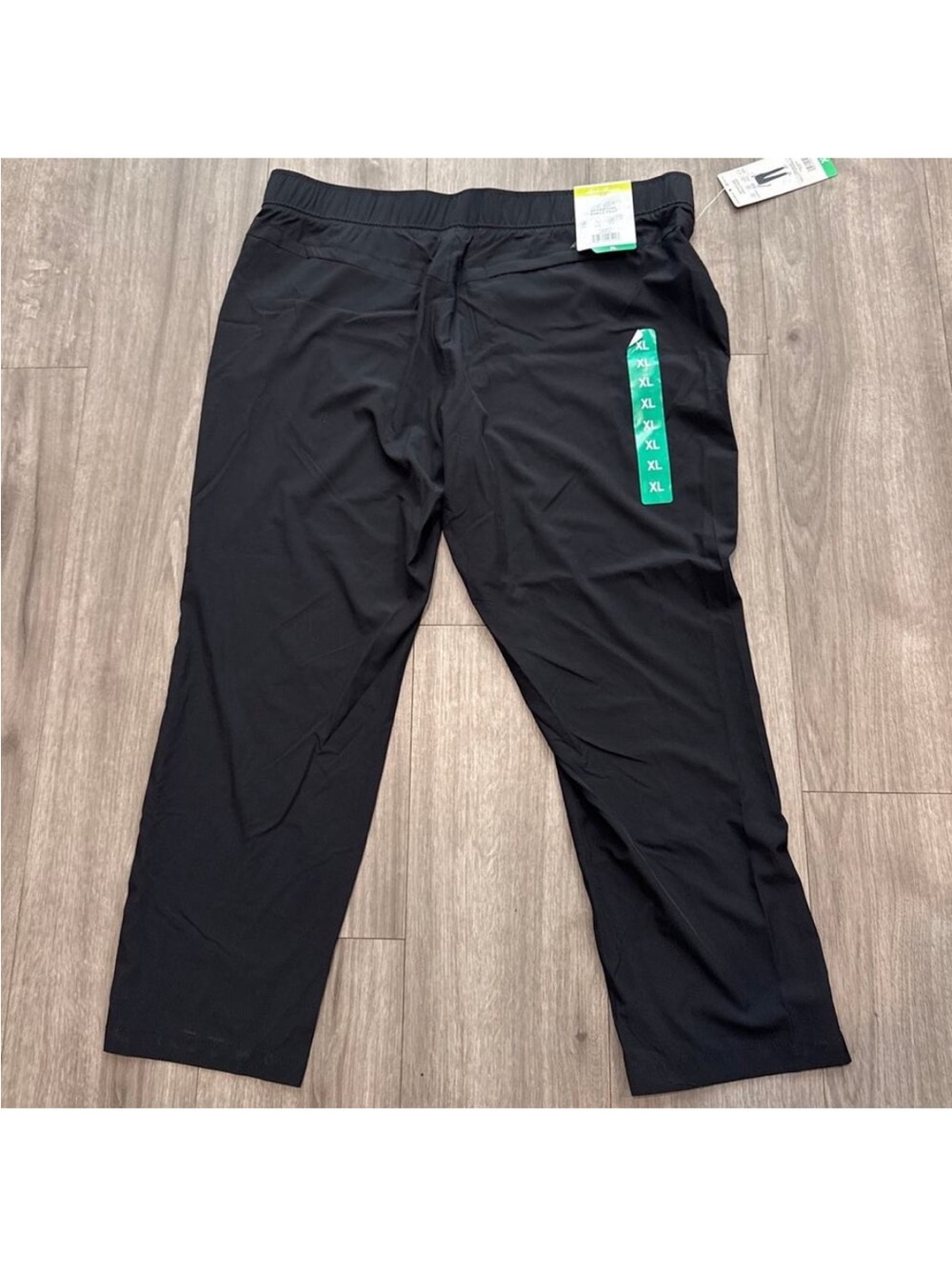 Eddie Bauer Black Stretch elastic waist Ankle Pants - Picture 4 of 7